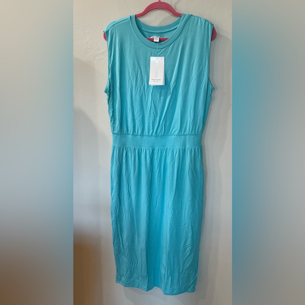 NWT Athleta Santorini Cinch Dress Size Large